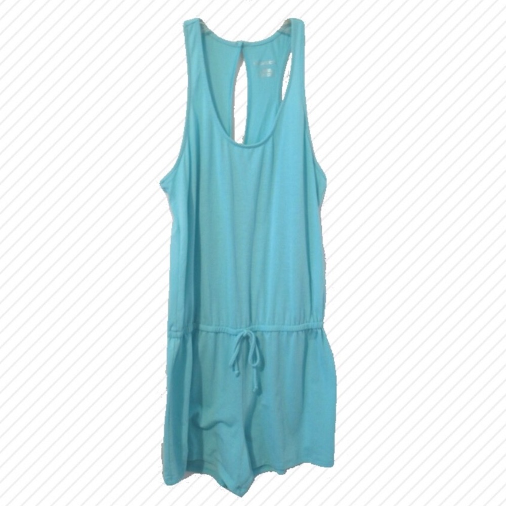 Xhilaration Teal Romper S